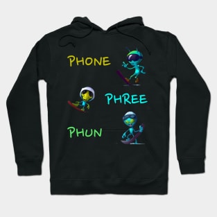 Phone Phree Phun TShirt Hoodie